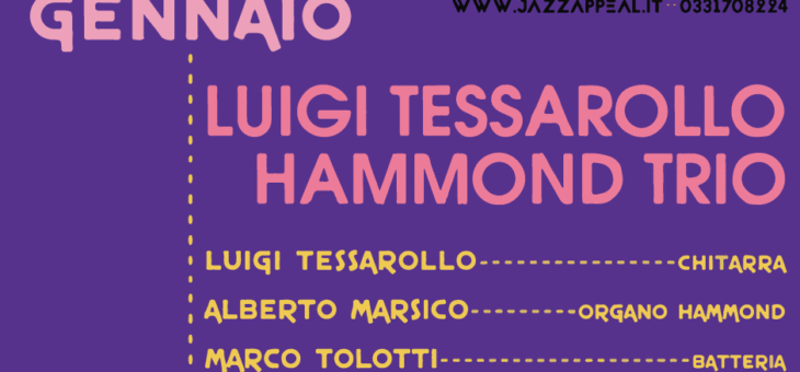 Luigi Tessarollo Hammond Trio