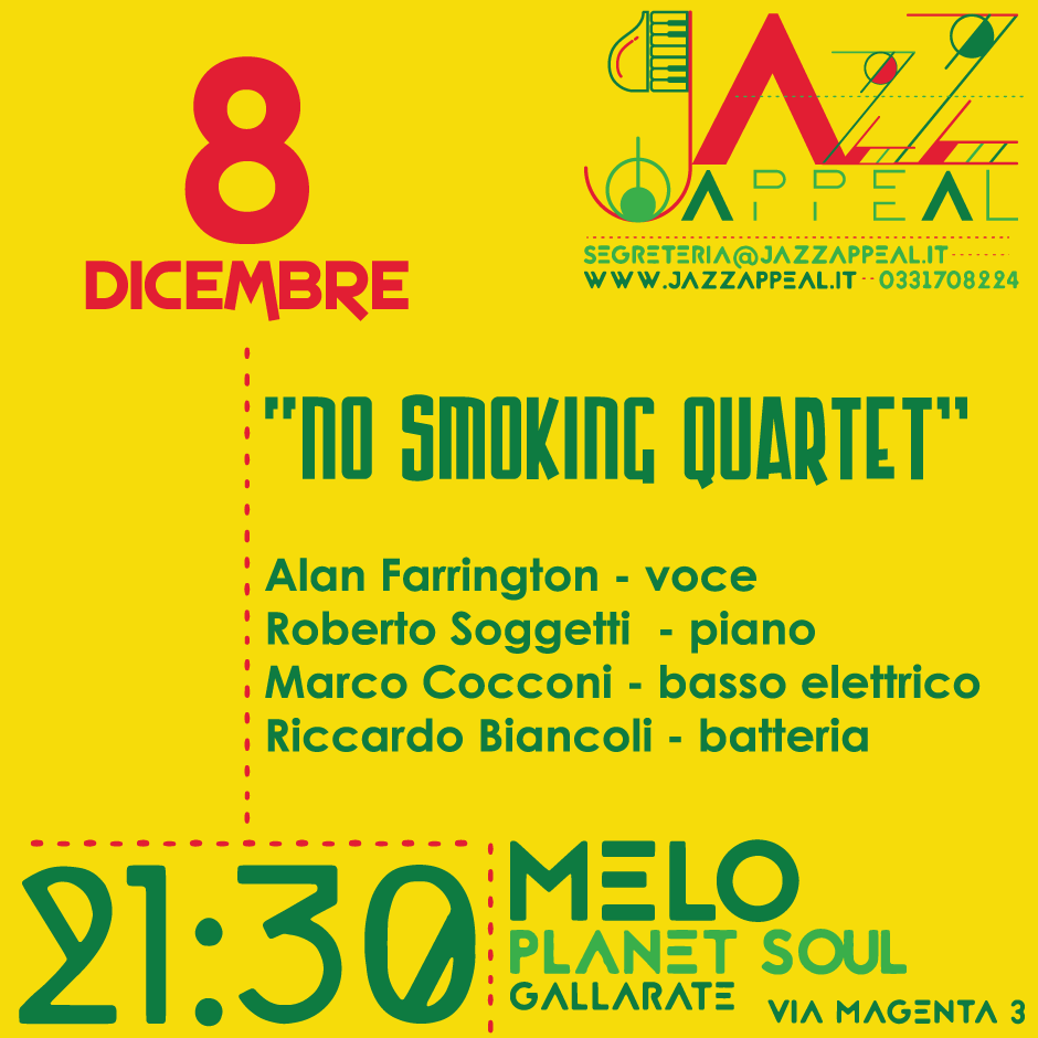 No Smoking Quartet Jazz Appeal