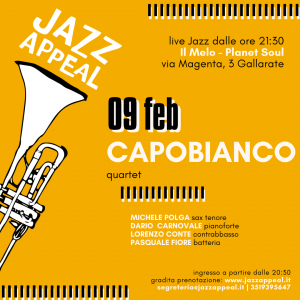 Capobianco quartet Jazz Appeal