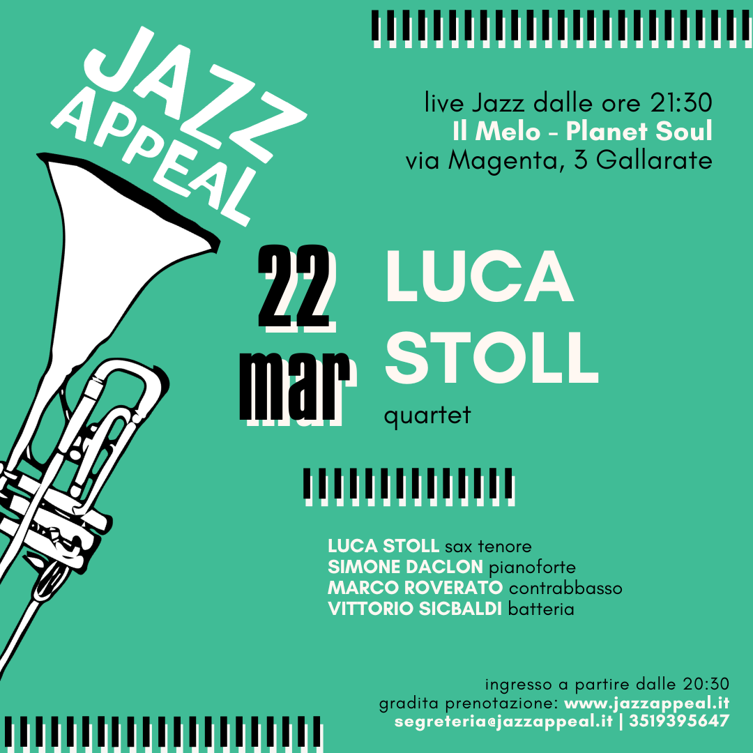 Luca Stoll quartet Jazz Appeal